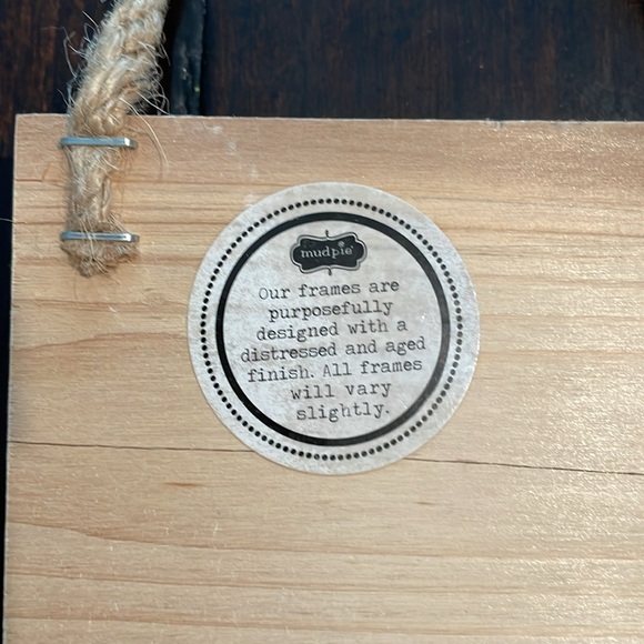 Mud Pie The Guys Wooden Picture Frames, NWT - Picture 7 of 8